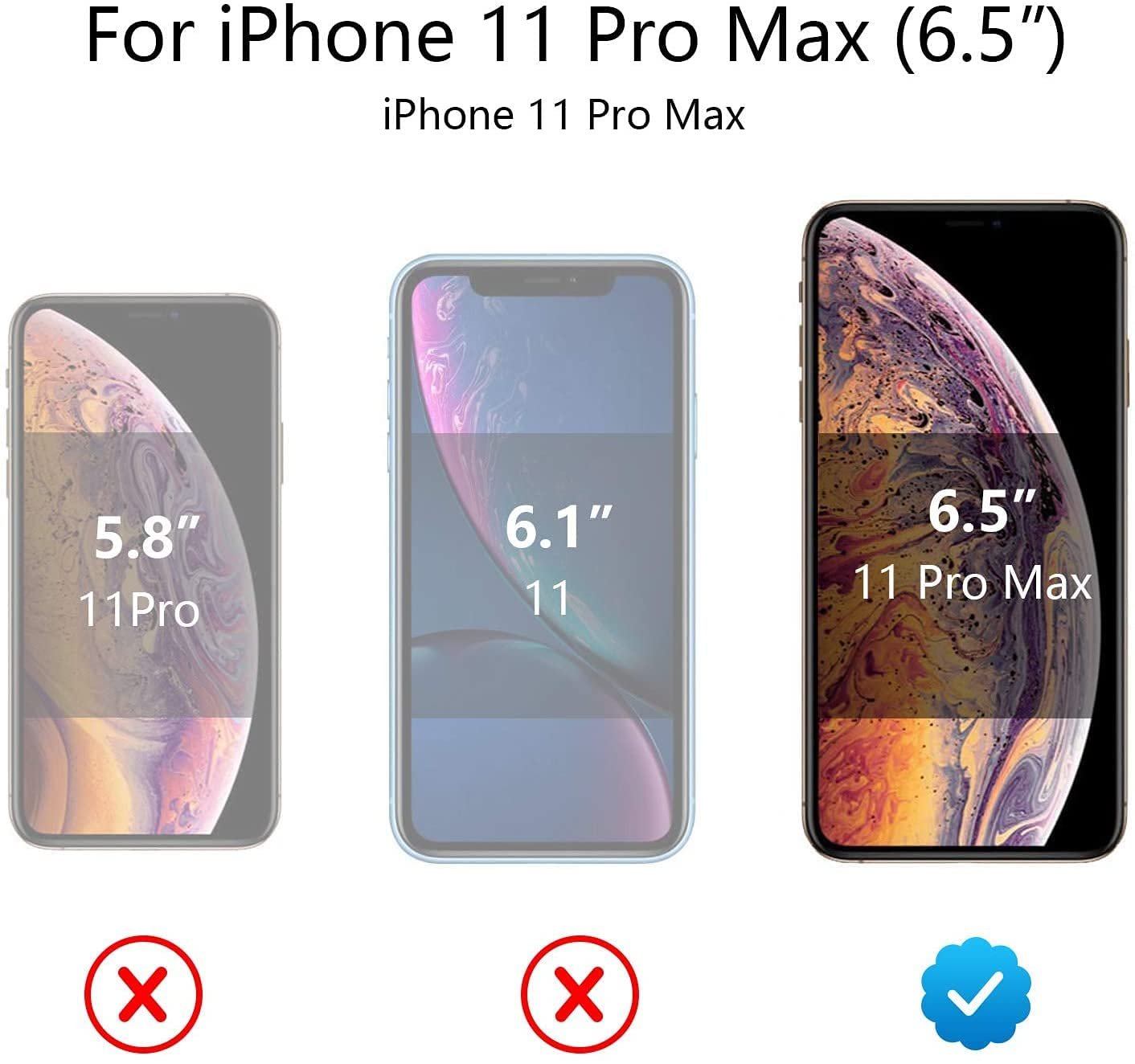 612roy6d8il. sl1412 VONZEE Microfiber Candy Case Compatible for iPhone 11 Pro Max Smooth Touch Cushion Liquid Soft Silicone Gel Rubber Phone Cases Non-Slip Full Body Protective Shockproof Back Cover| (Space Grey)