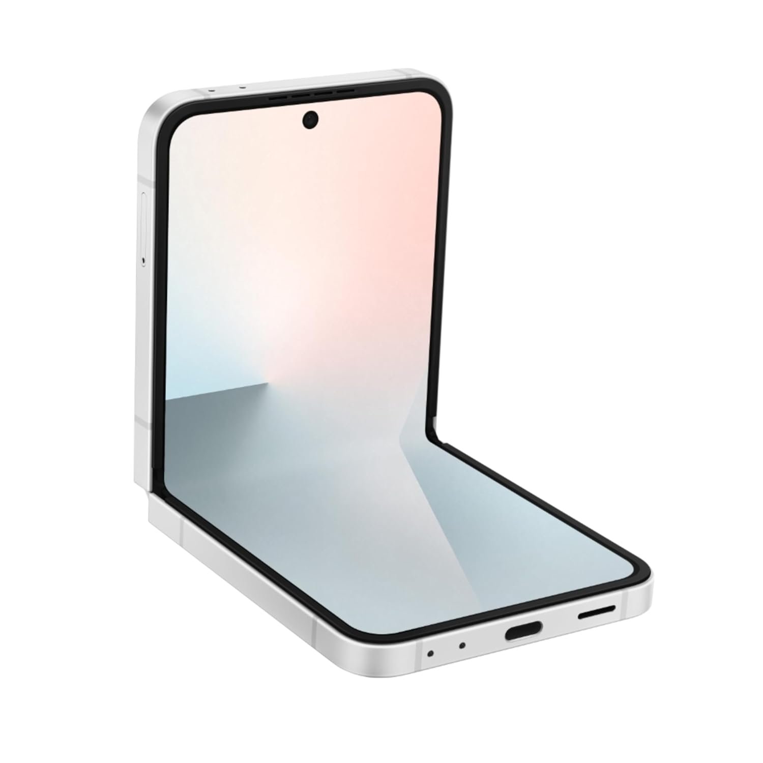 616yqlb2gl. sl1500 Samsung Galaxy Z Flip7 FE 5G Smartphone with Galaxy AI (White, 8GB RAM, 256GB Storage), Ultra Sleek Compact Design, 50MP High-Resolution FlexCam, Long-Lasting 4000 mAh Battery, All-New One UI 8