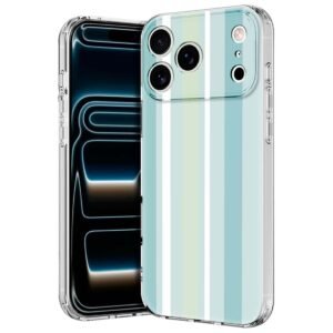 Fashionury Back Cover for Apple iPhone 17 Pro Designer, Printed,Transparent,Flexible, Silicon -D3006