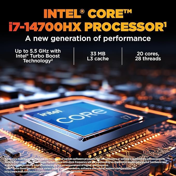 61evxub7aql HP Omen, 14th Gen Intel Core i7-14700HX, 8GB RTX 4070 (16GB DDR5, 1TB SSD) 165Hz, 300nits, IPS, FHD, 16.1/40.9cm, Win11, M365* Office 24, Meteor Silver, 2.31Kg, RGB Backlit, ae0003TX, Gaming Laptop