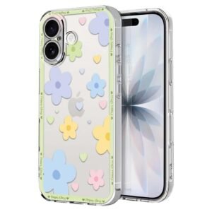 Fashionury Designer Soft Back Cover Case Compatible for iPhone 17, Printed,Transparent,Flexible, Silicon for Apple iPhone 17 -D1110