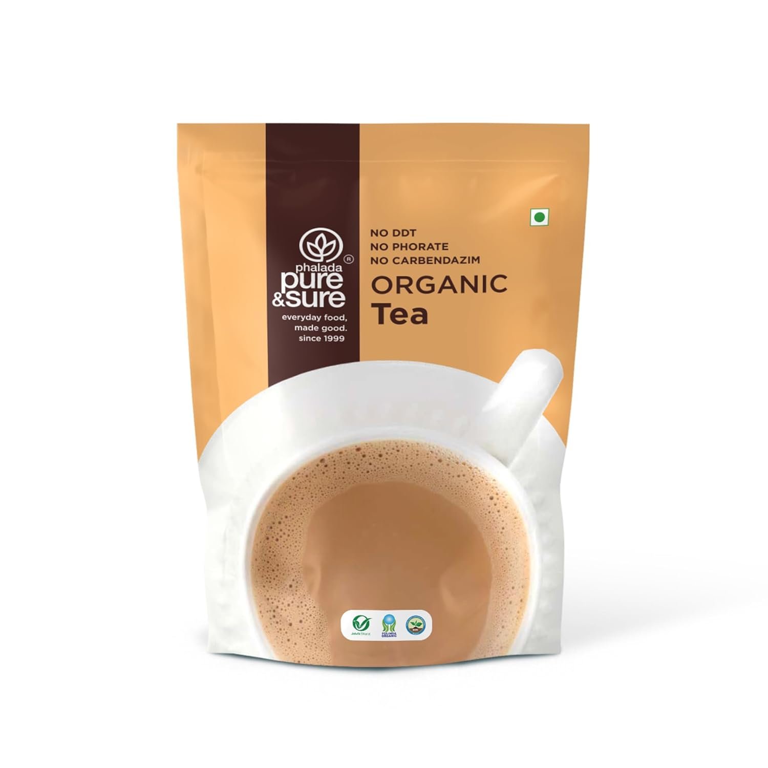 Pure & Sure Organic Black Tea Powder | 100% Certified Organic Assam Leaves | Steam-Sterilized | Sustainably Sourced | 250 g Pure & Sure Organic Black Tea Powder | 100% Certified Organic Assam Leaves | Steam-Sterilized | Sustainably Sourced | 250 g