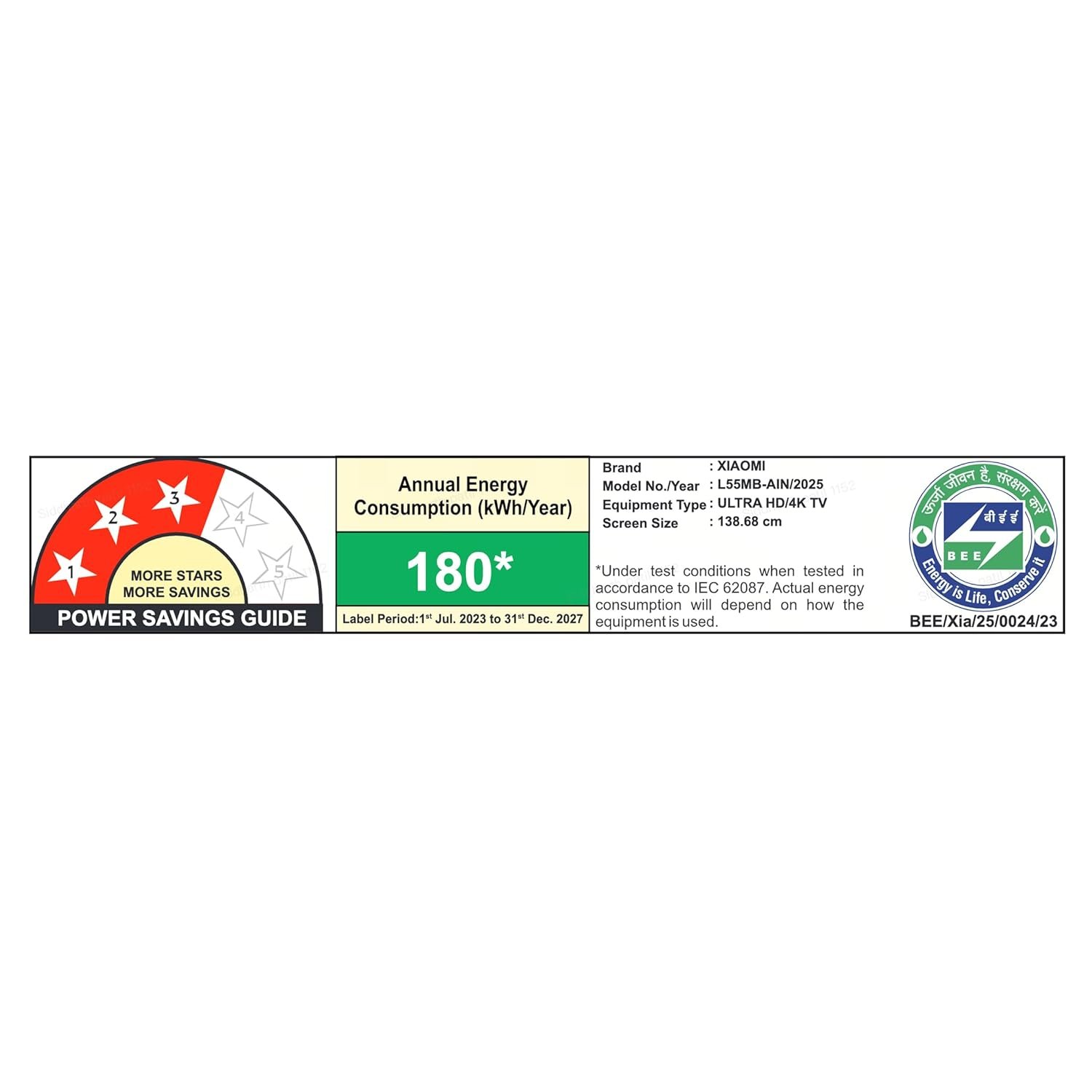 61pxbe53sdl. sl1500 Xiaomi 138 cm (55 inch) X Ultra HD 4K Smart Google LED TV L55MB-AIN