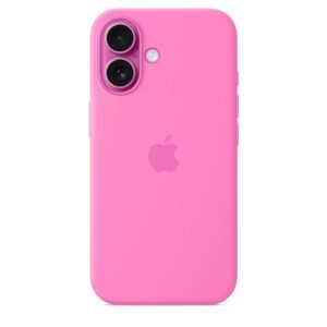 Apple iPhone 16 Silicone Case with MagSafe – Peony ​​​​​​​
