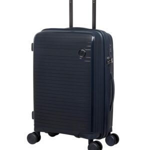 it luggage Spontaneous Blue Cabin-20 inches Expandable Anti-Theft Zipper Polypropylene Hardsided with TSA Lock 8 Wheel Trolley Bag