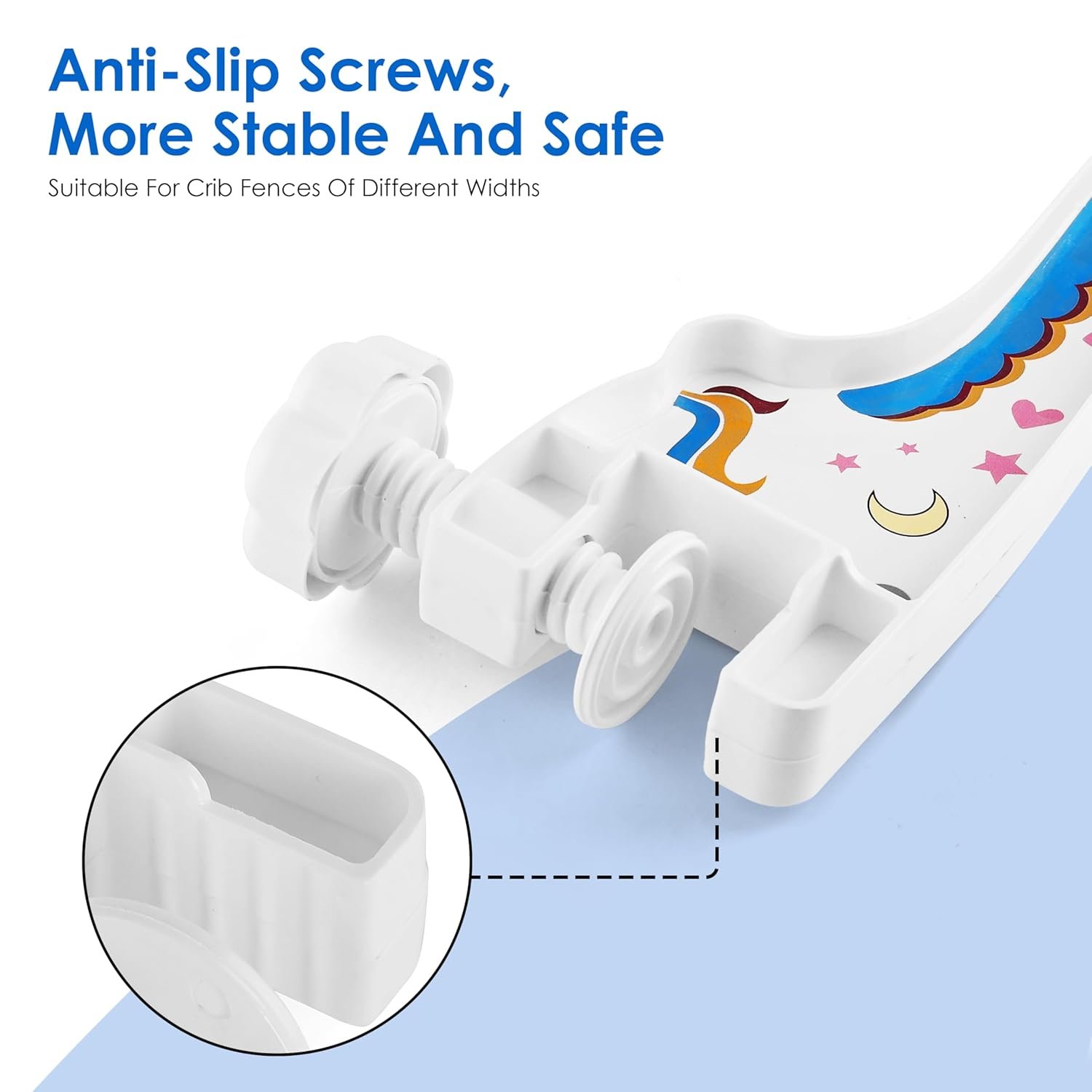 7177sigdfl. sl1500 BabyGo Rotating Pony & Stars Musical Crib Cot Mobile | Hanging Jhoomer Rattle Toy for Baby Cradle, Infant Bed & Nursery Decoration | Newborn Soothing & Early Development Toy (Multicolor)