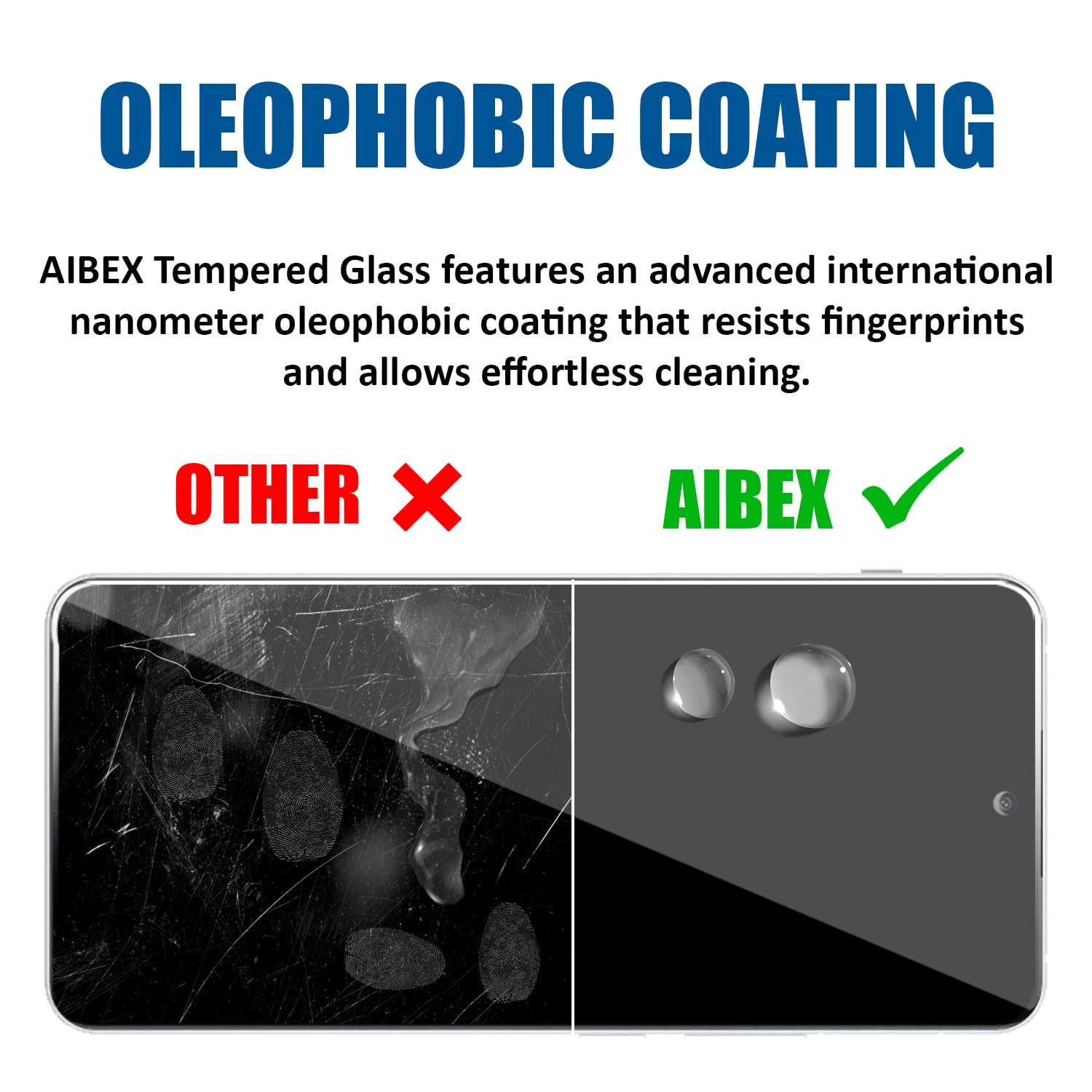 717waayp2ul. sl1500 AIBEX® Tempered Glass for Apple iPhone 17 Air | 9H Hardness | Anti-Glare & Anti-Fingerprint | Water Resistant | Edge-to-Edge Full Screen Protector | Bubble-Free Installation
