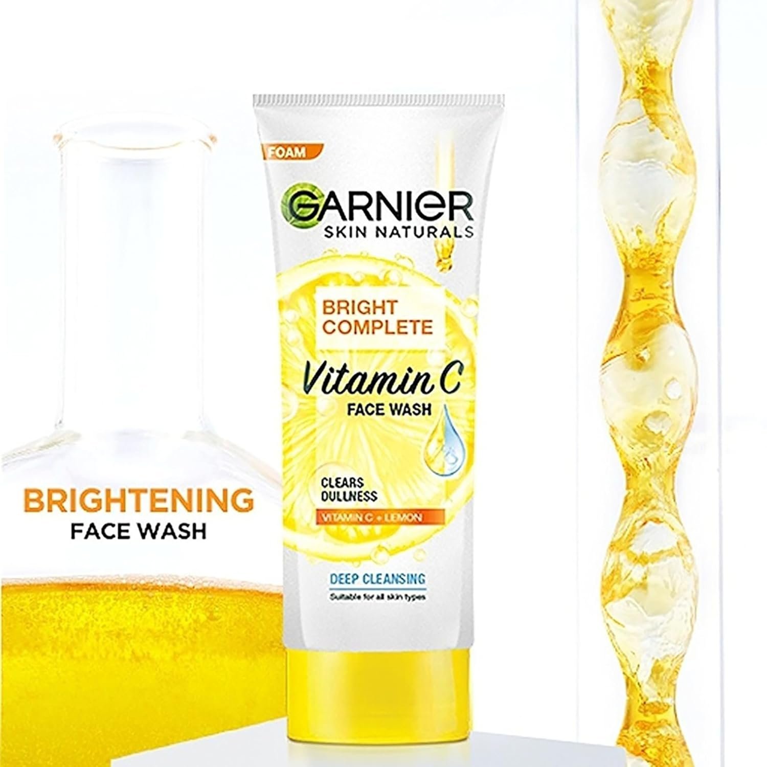 71ftmnqwbzl. sl1500 Garnier Skin Naturals, Facewash, Cleansing and Brightening, Bright Complete, 100 g