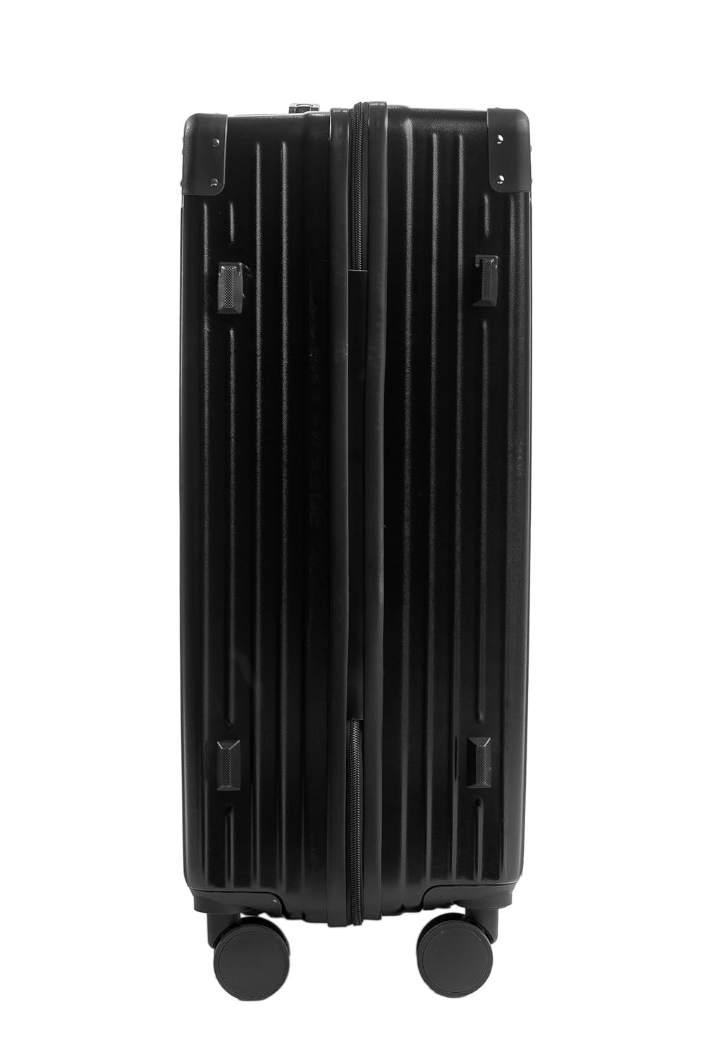 71pxzbwhnql. sl1500 PYB Turismo – Suitcase Trolley Bag, Detachable Vanity/Makeup/toiletries Bag, Anti-Theft Lock, Anticollision Corners, Noiseless 360° Rotating 8 Wheels (Black, Cabin 20 inch)