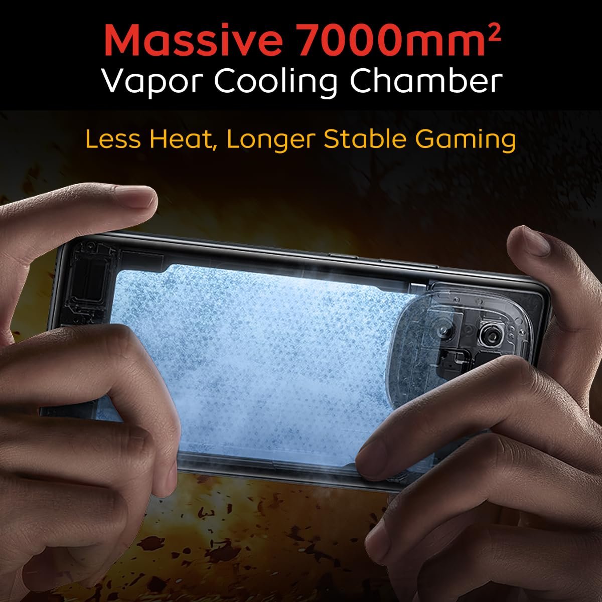 71w6jjxecl. sl1200 iQOO Neo 10 (Inferno Red, 12GB RAM, 256GB Storage) | Snapdragon 8s Gen 4 Processor & SuperComputing Chip Q1 | 7000 mAh Battery | Segments Highest 144 FPS Gaming Smartphone