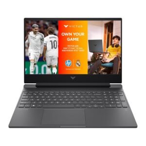 HP Victus Gaming Laptop, 12th Gen Intel Core i7-12650H, 4GB RTX 3050 GPU, 15.6-inch (39.6 cm), FHD, IPS, 144Hz, 16GB DDR4, 512GB SSD, Backlit KB, B&O, Dual Speakers (MSO, Silver, 2.29 kg), fa1411TX
