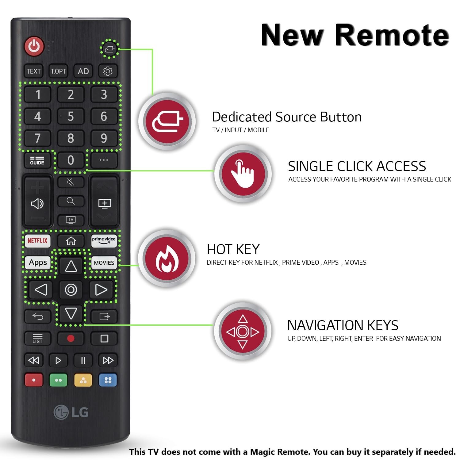 71dlhxm2rcl. sl1500 1769083160 6746 LG 108 cm (43 inches) UA82 Series 4K Ultra HD Smart webOS LED TV 43UA82006LA