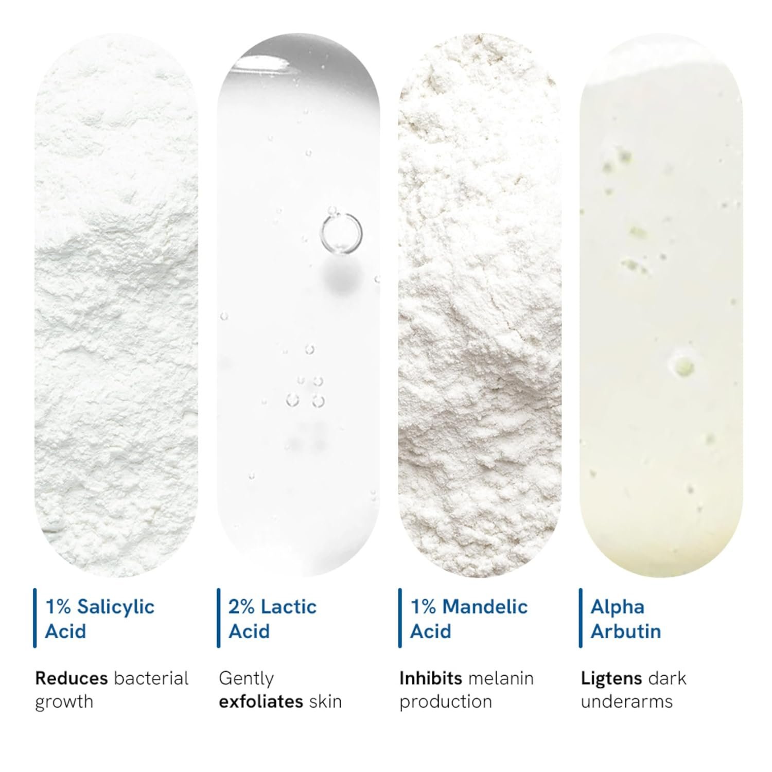 71dqodsir5l. sl1500 Be Bodywise 4% Aha Bha Underarm Roll On, 2% Lactic, 1% Mandelic and 1% Salicylic Acid, Controls Odour & Reduces Pigmentation, 0% Alcohol & 0% Aluminium, Flora Fragrance, 50ml