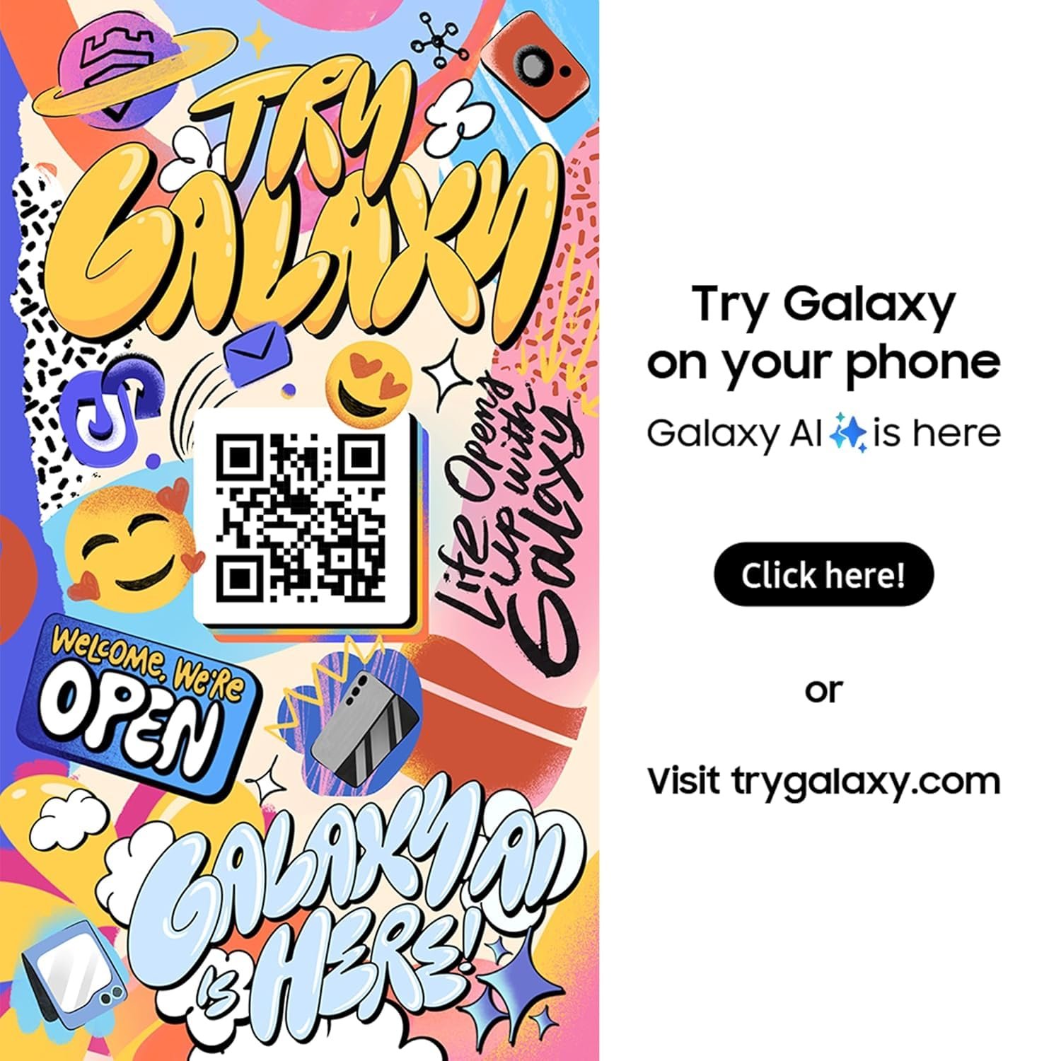 71f5qpkckvl. sl1500 Samsung Galaxy Z Flip6 5G AI Smartphone (Blue, 12GB RAM, 512GB Storage) with Other Offers