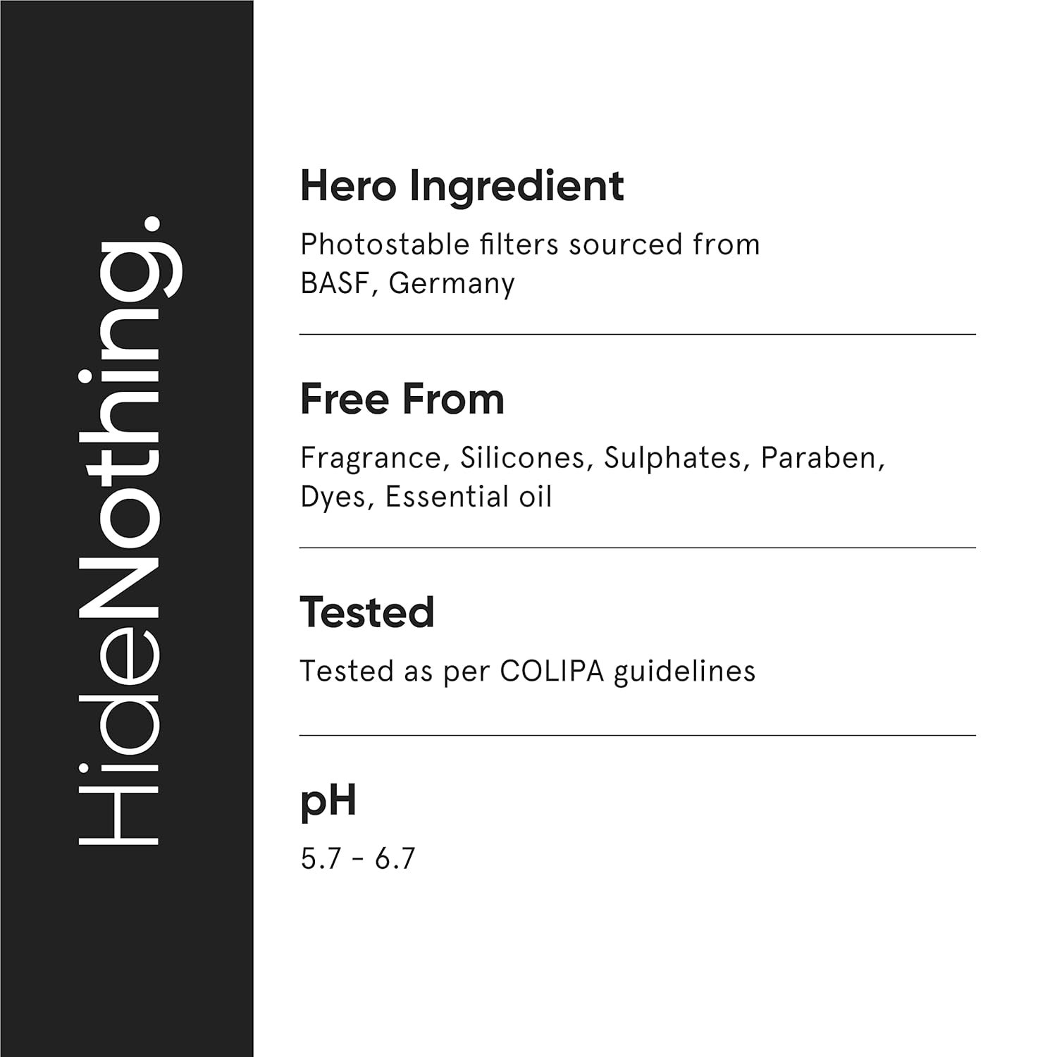 71ohhogct9l. sl1500 Minimalist Cream Sunscreen SPF 50 Lightweight With Multi-Vitamins, No White Cast, Broad Spectrum PA ++++ Acne Safe For Unisex, 50g