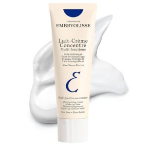 Embryolisse - Lait-Crème Concentré - 3 in 1 Multifunction Moisturiser - Primer, Moisturiser, and Make-up Remover - Moisturises, Nourishes and Repairs the Skin - Satin Finish - 30ml
