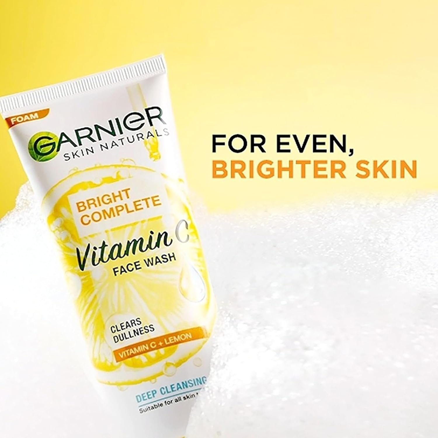 71tmfdym0cl. sl1500 Garnier Skin Naturals, Facewash, Cleansing and Brightening, Bright Complete, 100 g