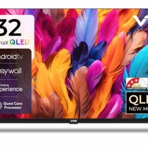 VW (Visio World 80 cm (32 inches) Playwall Frameless Series HD Ready Android Smart LED TV VW3251 (Black)