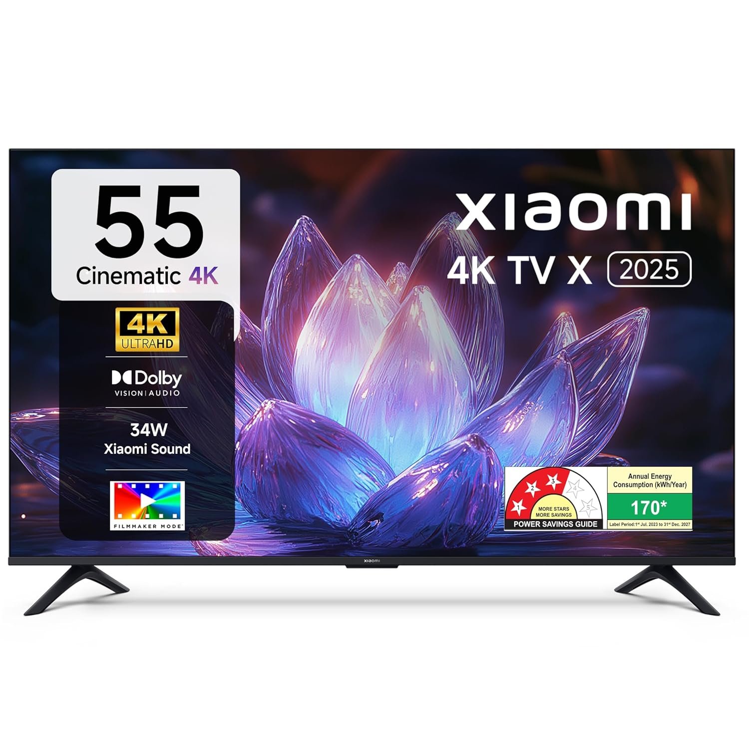 Xiaomi 138 cm (55 inch) X Ultra HD 4K Smart Google LED TV L55MB-AIN Xiaomi 138 cm (55 inch) X Ultra HD 4K Smart Google LED TV L55MB-AIN