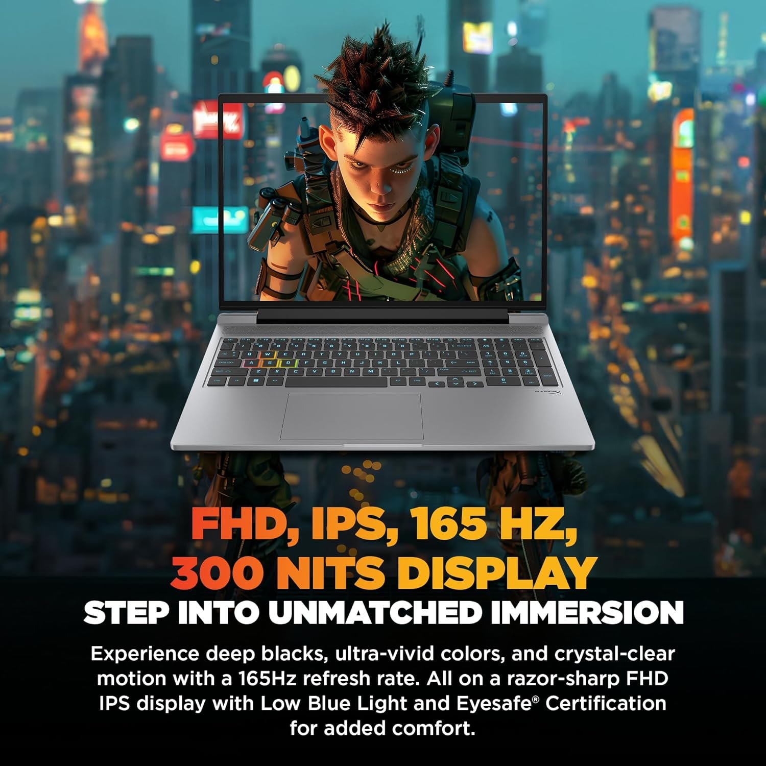 81xtvoh1xl. sl1500 HP Omen, 14th Gen Intel Core i7-14700HX, 8GB RTX 4070 (16GB DDR5, 1TB SSD) 165Hz, 300nits, IPS, FHD, 16.1/40.9cm, Win11, M365* Office 24, Meteor Silver, 2.31Kg, RGB Backlit, ae0003TX, Gaming Laptop