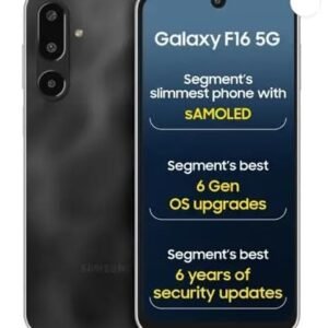 Samsung Galaxy F16 5G (Bling Black, 128 GB) (8 GB RAM)