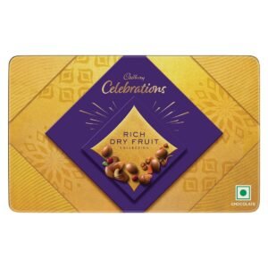 Cadbury Celebrations Rich Dry Fruit Collection Chocolate Gift Pack, 177 gram