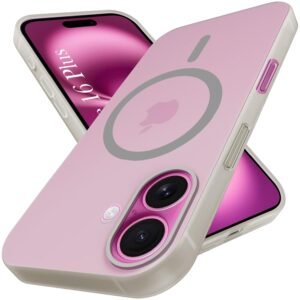 Jkobi Back Cover Case for Apple iPhone 16 Plus (Frosted Matte Feel | MagSafe Compatible Wireless Charging | Polycarbonate Material)