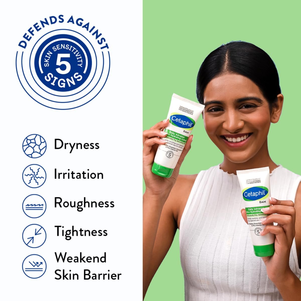 61c0bn3yhdl. sl1200 Cetaphil DAM Daily Advance Ultra Hydrating Lotion for Dry, Sensitive Skin| 30 g| Moisturizer with Shea Butter| Non-Greasy, Fragrance-Free| Paraben, Sulphate Free