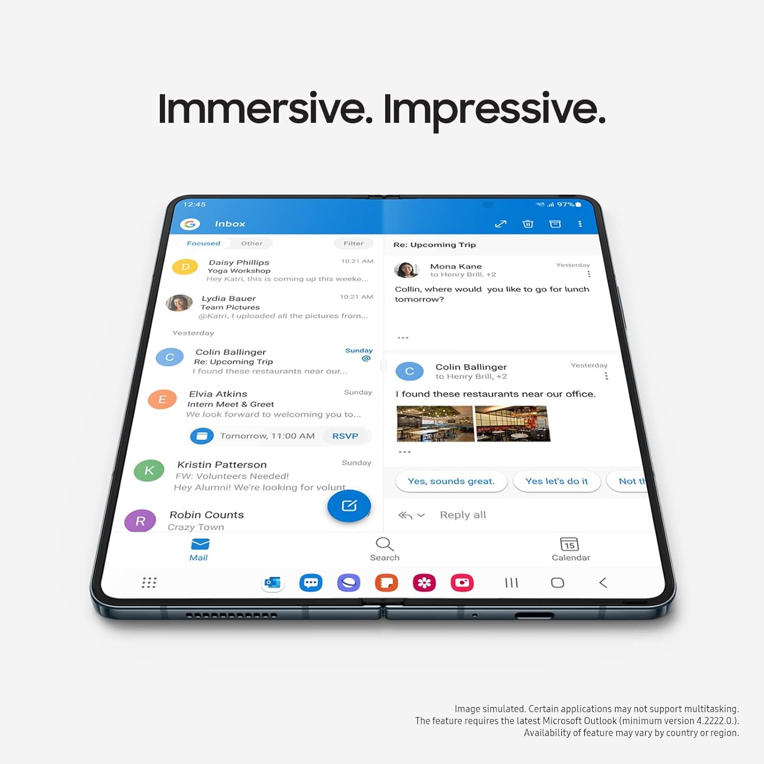 61lsgkwsktl. sl1500 1771208804 8772 Samsung Galaxy Z Fold4 5G (Phantom Black, 12GB RAM, 256GB Storage) with No Cost EMI/Additional Exchange Offers