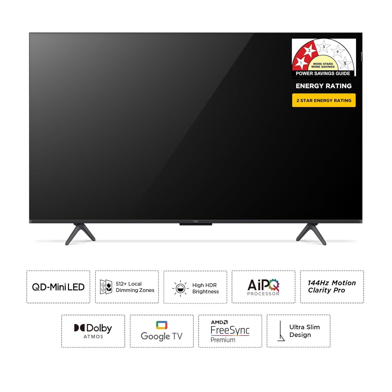 61tu sjcail. sl1500 TCL 164 cm (65 inches) 4K UHD Smart QD-Mini LED Google TV 65Q6C