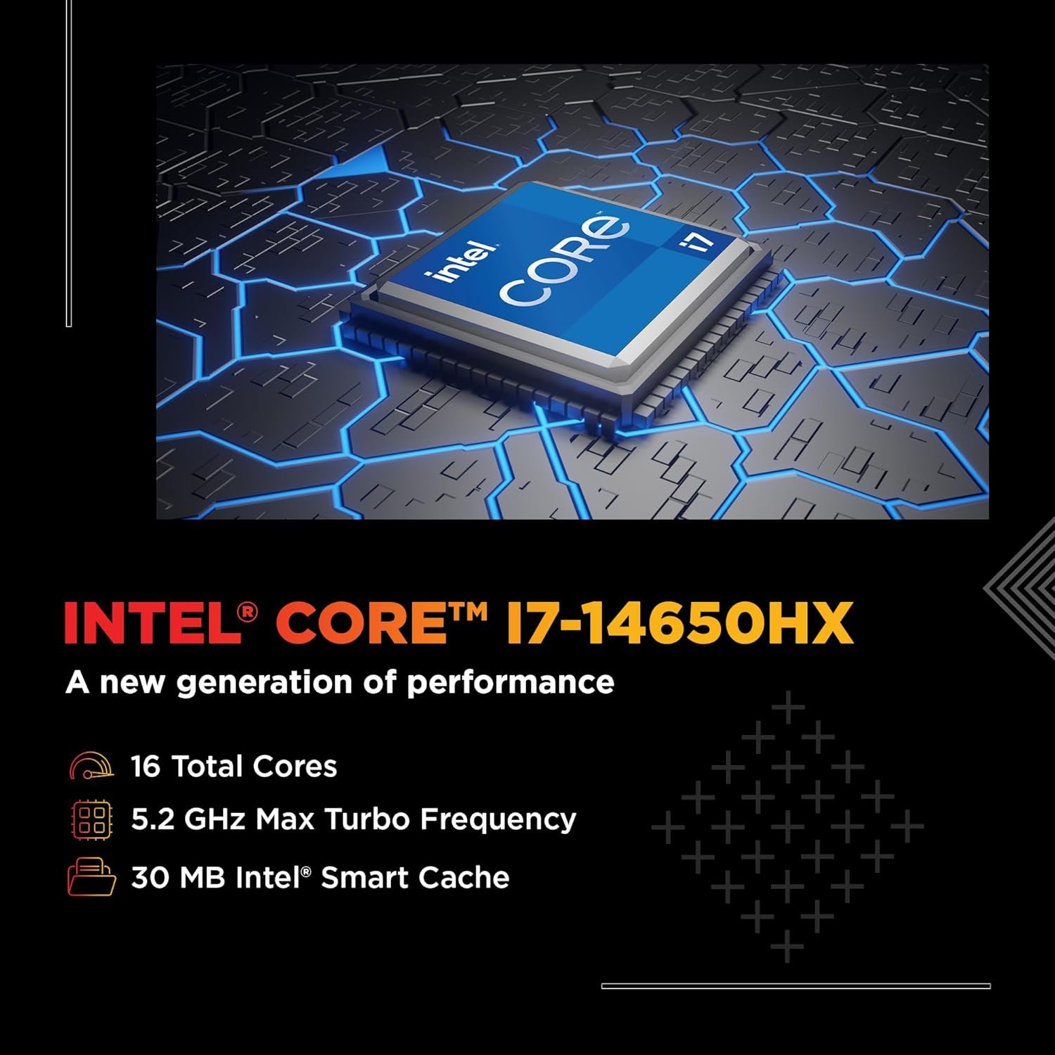 71 ocymgkl. sl1500 HP Omen, Intel Core i7-14650HX 14th Gen, 8GB RTX 5050, 24GB DDR5(Upgradeable) 1TB SSD, 165Hz, 2k WUXGA, 3ms, 400 nits, 16/40.6cm, Win11, M365* Office24, Black, 2.43kg, am0241TX, RGB Gaming Laptop