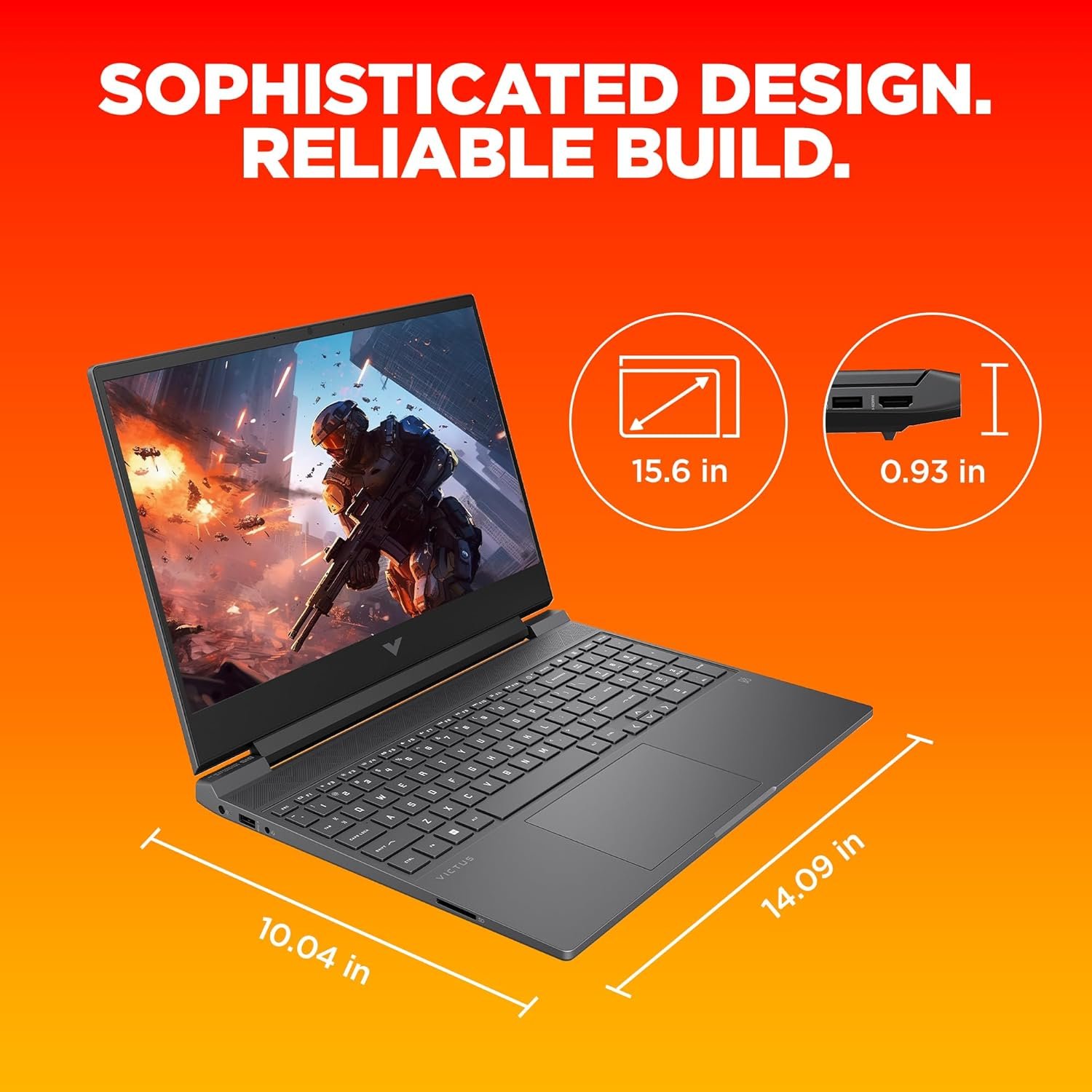 717etsb hyl. sl1500 1770318051 1399 HP Victus, 13th Gen Intel Core i5-13420H, RTX 4050-6GB, 16GB DDR4, 512GB SSD, FHD IPS, 15.6/39.6cm, 144Hz, Win11, Office24, Mica Silver, 2.29kg, fa2701TX, 300nits, Backlit Kb, HD Cam, Gaming Laptop