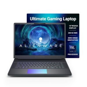 Alienware 16 Area-51 Gaming Laptop, AI Enabled Core Ultra 9 275HX Proc, 32GB DDR5, 2TB SSD, RTX 5080 16GB GDDR7 Graphics, 16.0" WQXGA 240Hz 500 nits Display, Liquid Teal Color, Win 11 + MSO'24,3.4kg