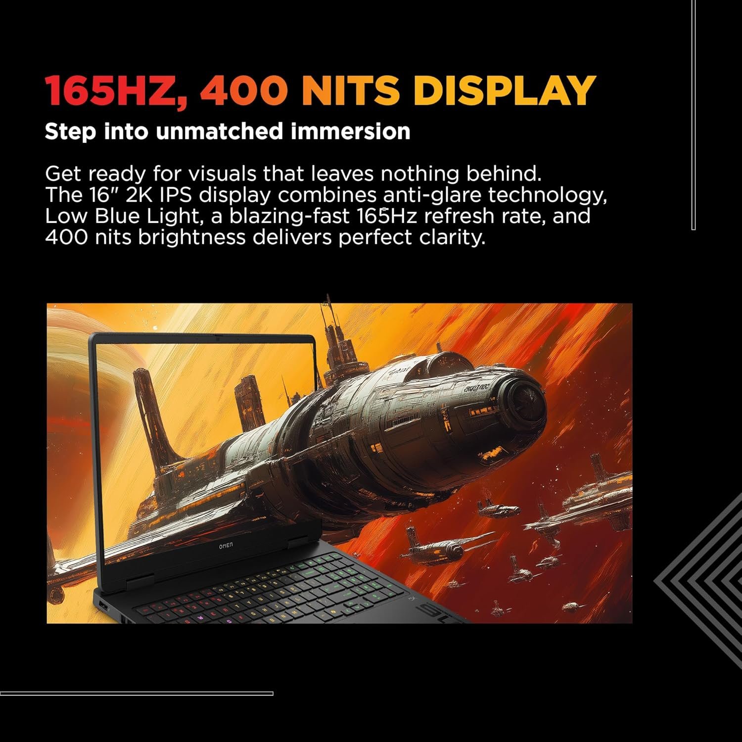 81s8rphsil. sl1500 HP Omen, Intel Core i7-14650HX 14th Gen, 8GB RTX 5050, 24GB DDR5(Upgradeable) 1TB SSD, 165Hz, 2k WUXGA, 3ms, 400 nits, 16/40.6cm, Win11, M365* Office24, Black, 2.43kg, am0241TX, RGB Gaming Laptop