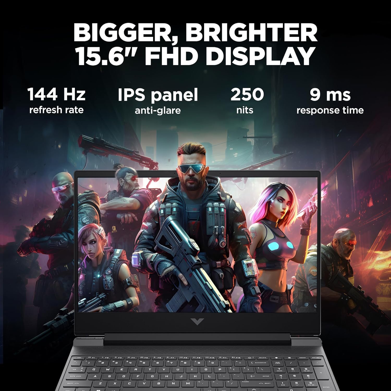 81x7fmzesml. sl1500 1770318048 6158 HP Victus, 13th Gen Intel Core i5-13420H, RTX 4050-6GB, 16GB DDR4, 512GB SSD, FHD IPS, 15.6/39.6cm, 144Hz, Win11, Office24, Mica Silver, 2.29kg, fa2701TX, 300nits, Backlit Kb, HD Cam, Gaming Laptop