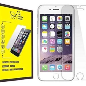9H+ High Definition [HD] Tempered Glass for Apple iPhone 8 Plus Screen Protection Premium Product [Curved Edges] [Gorilla]