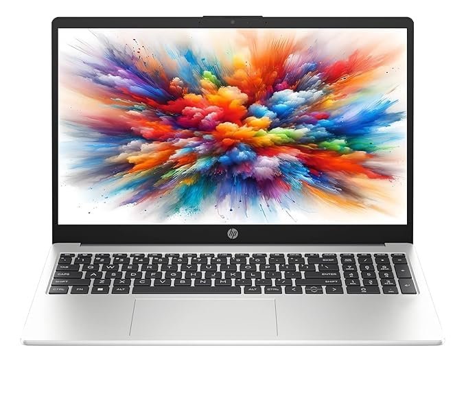 HP 250R G10 Business Laptop 15.6-Inch FHD IPS Display with Intel Core 3-100U Processor, 8GB DDR4 RAM, 512GB NVMe SSD, Intel Graphics, Windows 11, MS Office 2024, Copilot Key, Turbo Silver HP 250R G10 Business Laptop 15.6-Inch FHD IPS Display with Intel Core 3-100U Processor, 8GB DDR4 RAM, 512GB NVMe SSD, Intel Graphics, Windows 11, MS Office 2024, Copilot Key, Turbo Silver