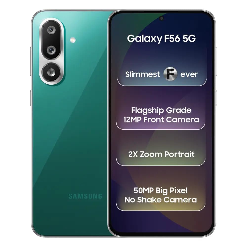 SAMSUNG Galaxy F56 5G (Green, 128 GB) (8 GB RAM) SAMSUNG Galaxy F56 5G (Green, 128 GB) (8 GB RAM)