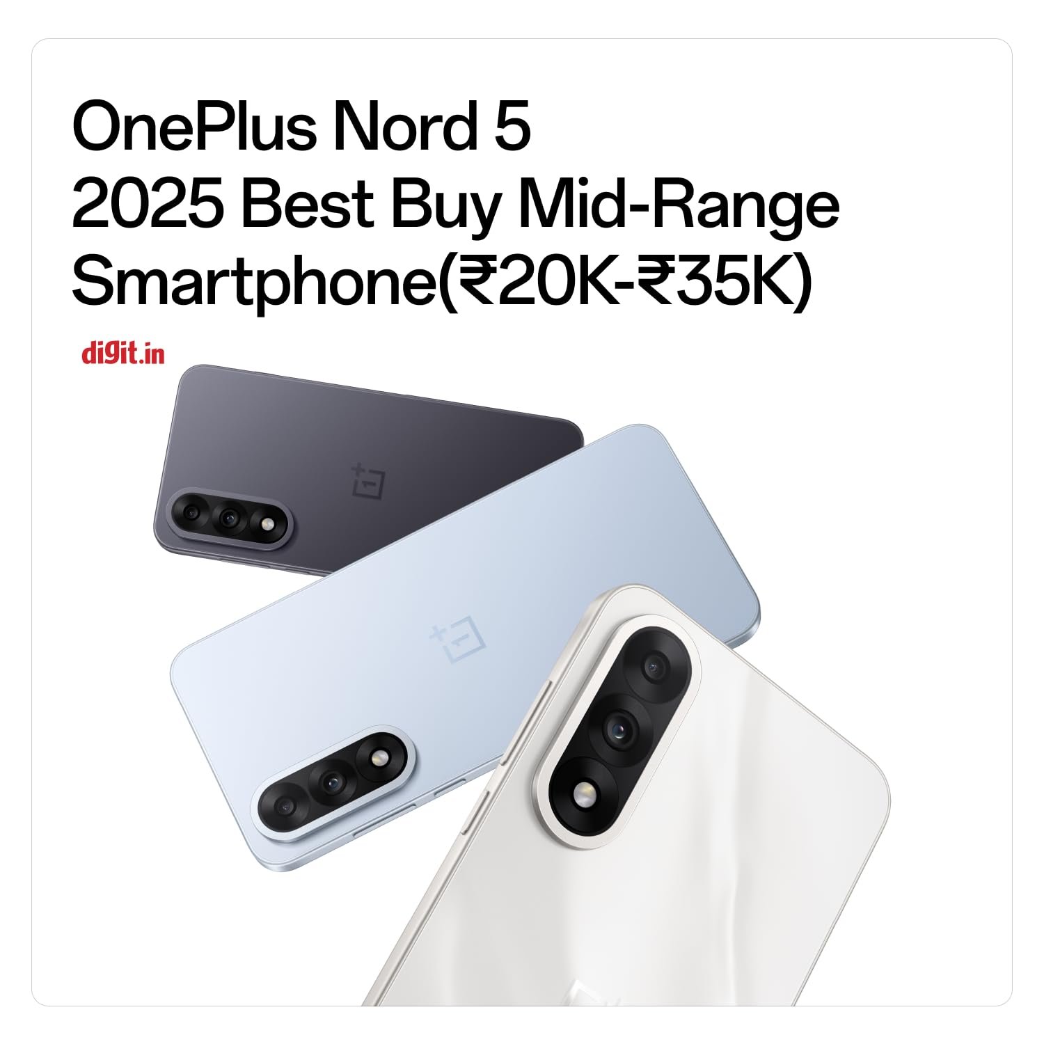 6109lqfmqrl. sl1500 OnePlus Nord 5 | Snapdragon 8s Gen 3 | Stable 144FPS Gaming | Dual 50MP Flagship Camera | Powered by OnePlus AI | 8GB + 256GB | Marble Sands