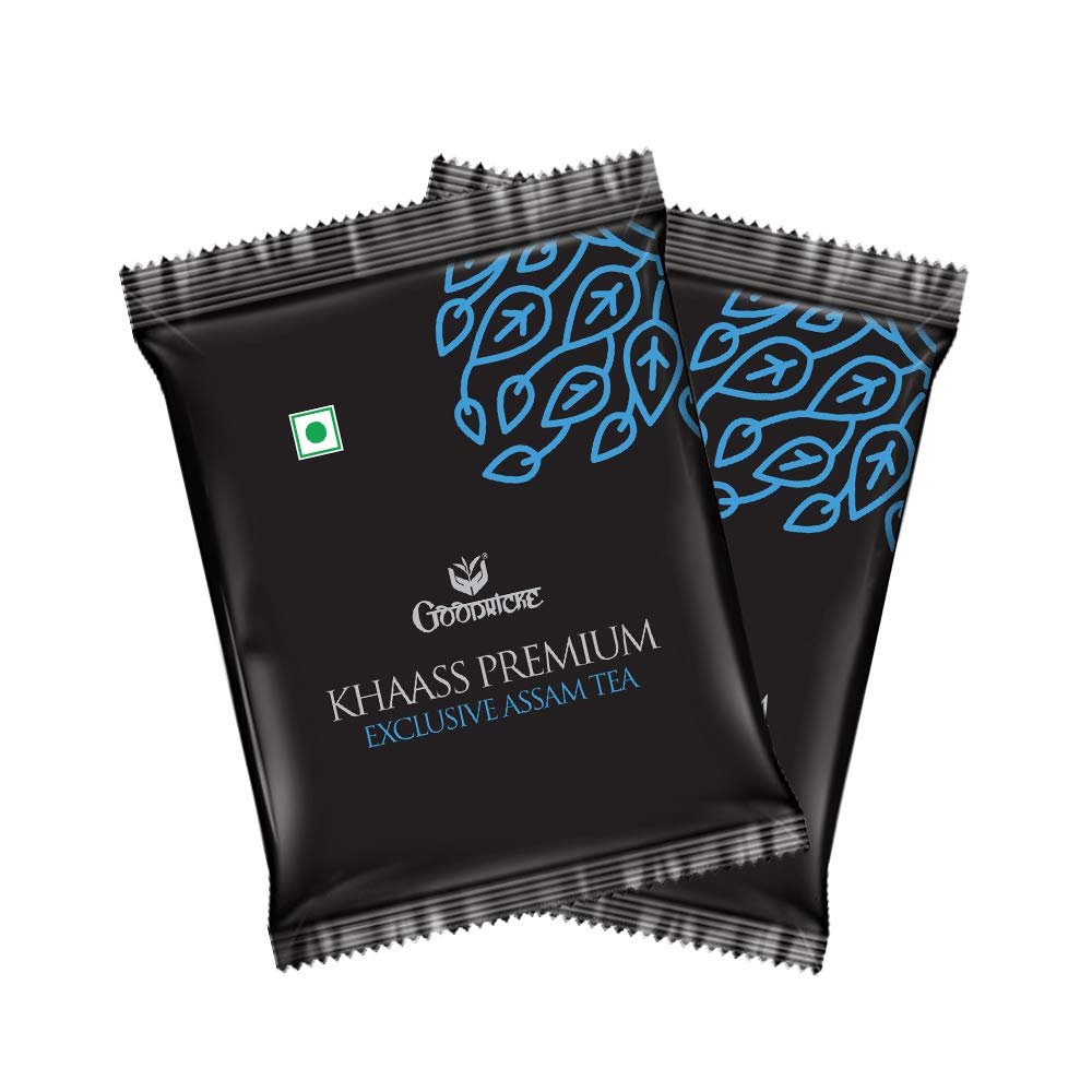 6146fpla6rl. sl1000 GOODRICKE Khaass Premium Exclusive Assam Tea Bags – 25 teabags, (Pack Of 4) | 100% Fresh & Pure Golden Leaves Chai Patti | Premium Tea | Premium assam Milk tea