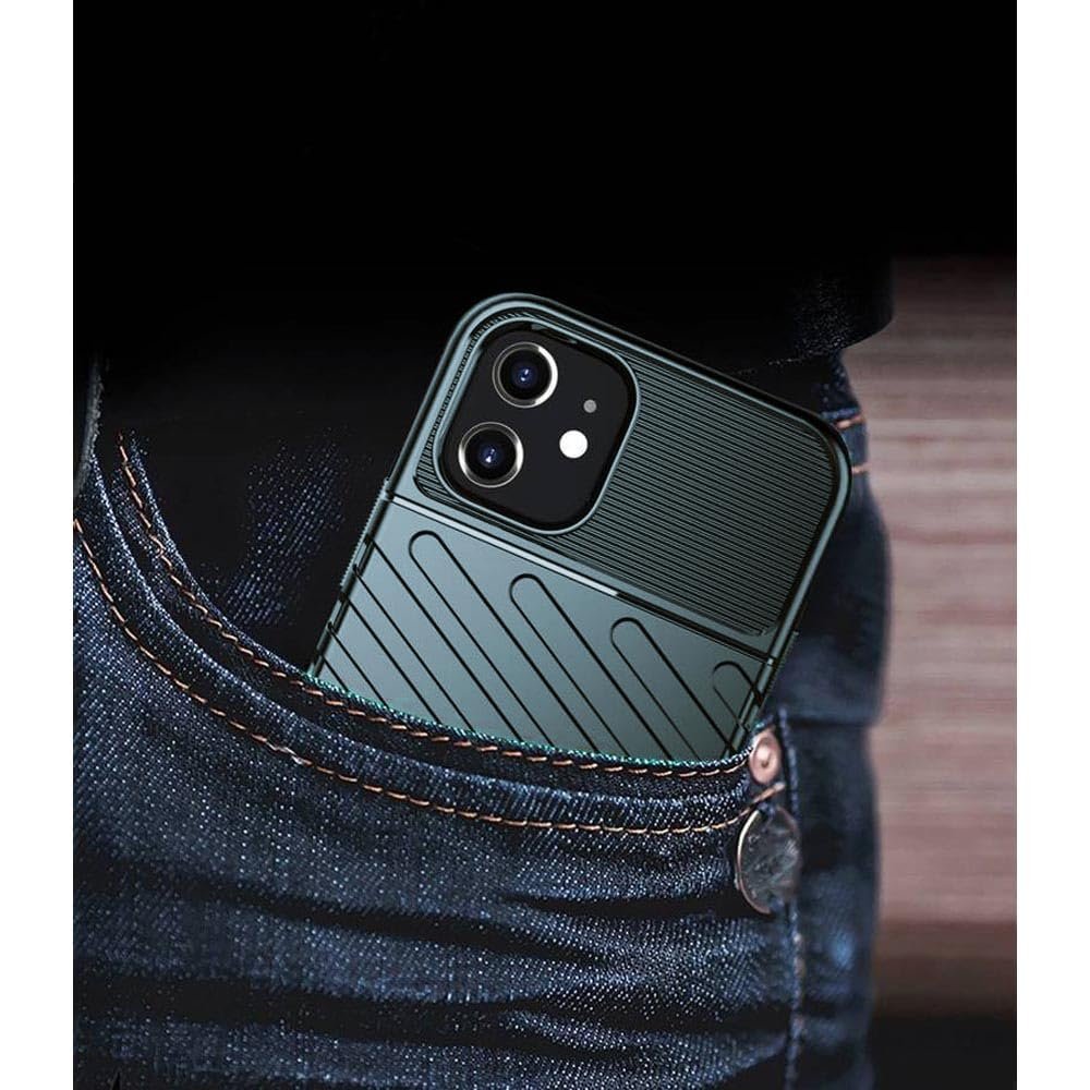 61dly0kzywl. sl1000 amazon basics Shockproof Mobile Cover for Apple iPhone 12 Mini (360 Degree Protection | Protective Design | Anti-Scratch Tough Slim TPU Case), Green
