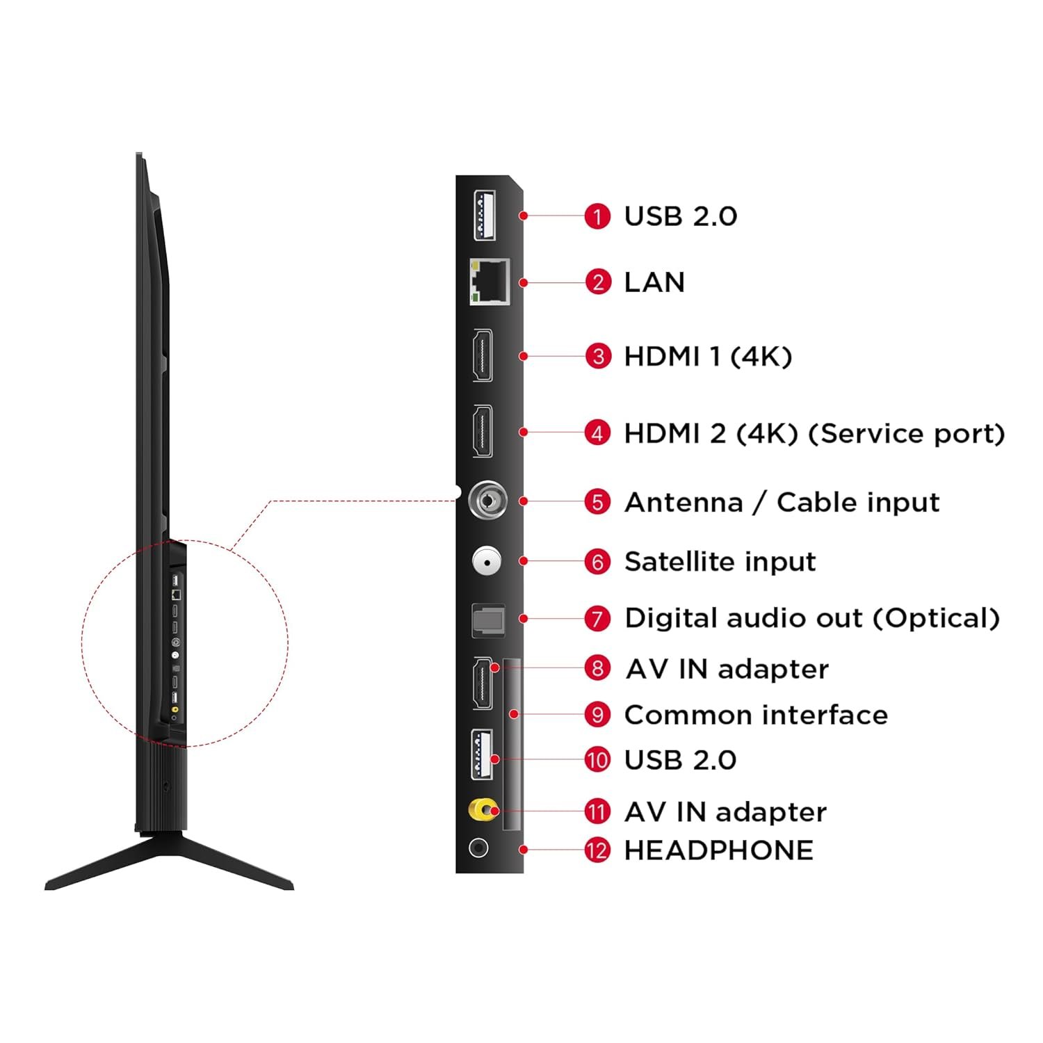61hkfez7e2l. sl1500 TCL 189 cm (75 inches) Metallic Bezel-Less Series 4K Ultra HD Smart LED Google TV 75V6B (Black)