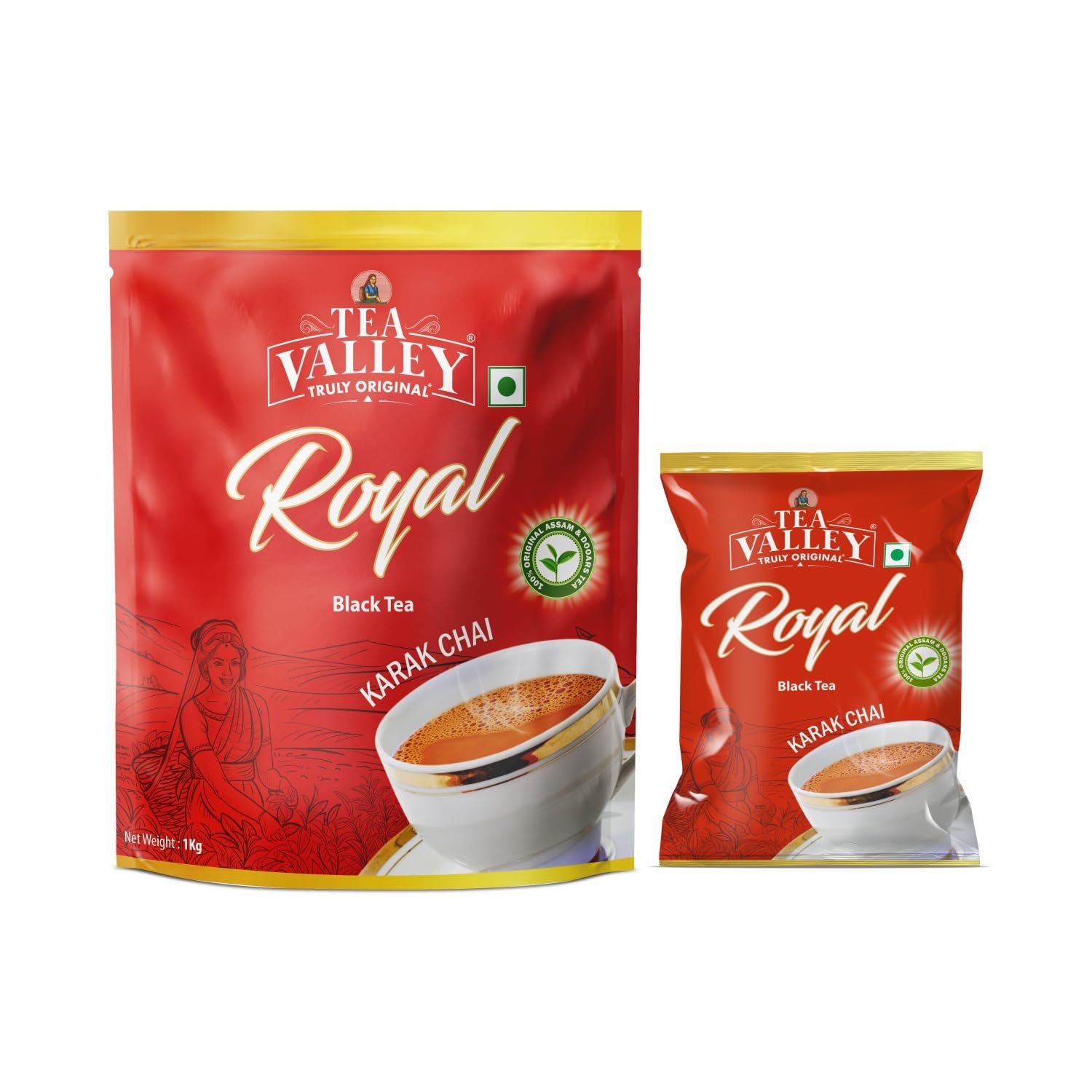 Tea Valley Royal 1.25kg CTC Tea | Premium Blend of Assam and Dooars tea | Unique Blend Crafted for Chai Lovers| Strong, Malty, Aromatic and Rich Taste Tea Valley Royal 1.25kg CTC Tea | Premium Blend of Assam and Dooars tea | Unique Blend Crafted for Chai Lovers| Strong, Malty, Aromatic and Rich Taste