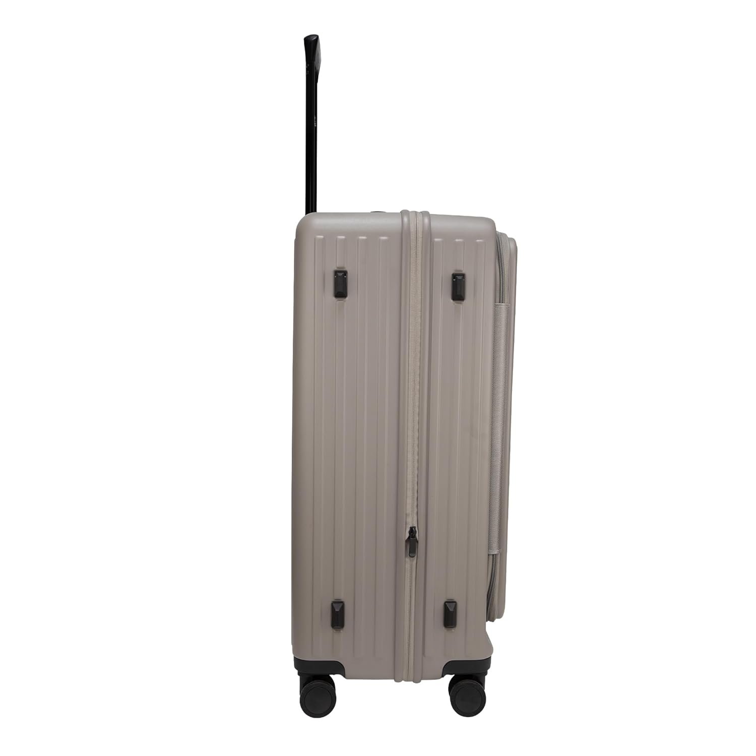 61dco9hlvpl. sl1500 F Gear Montreal Large 76cm German Polycarbonate Hard Luggage|8 Japanese Hinomoto Silent Wheels|Expandable Check-in Front Opening Suitcase for Travel| Anti-Theft Zipper, TSA 007 Lock (Taupe)