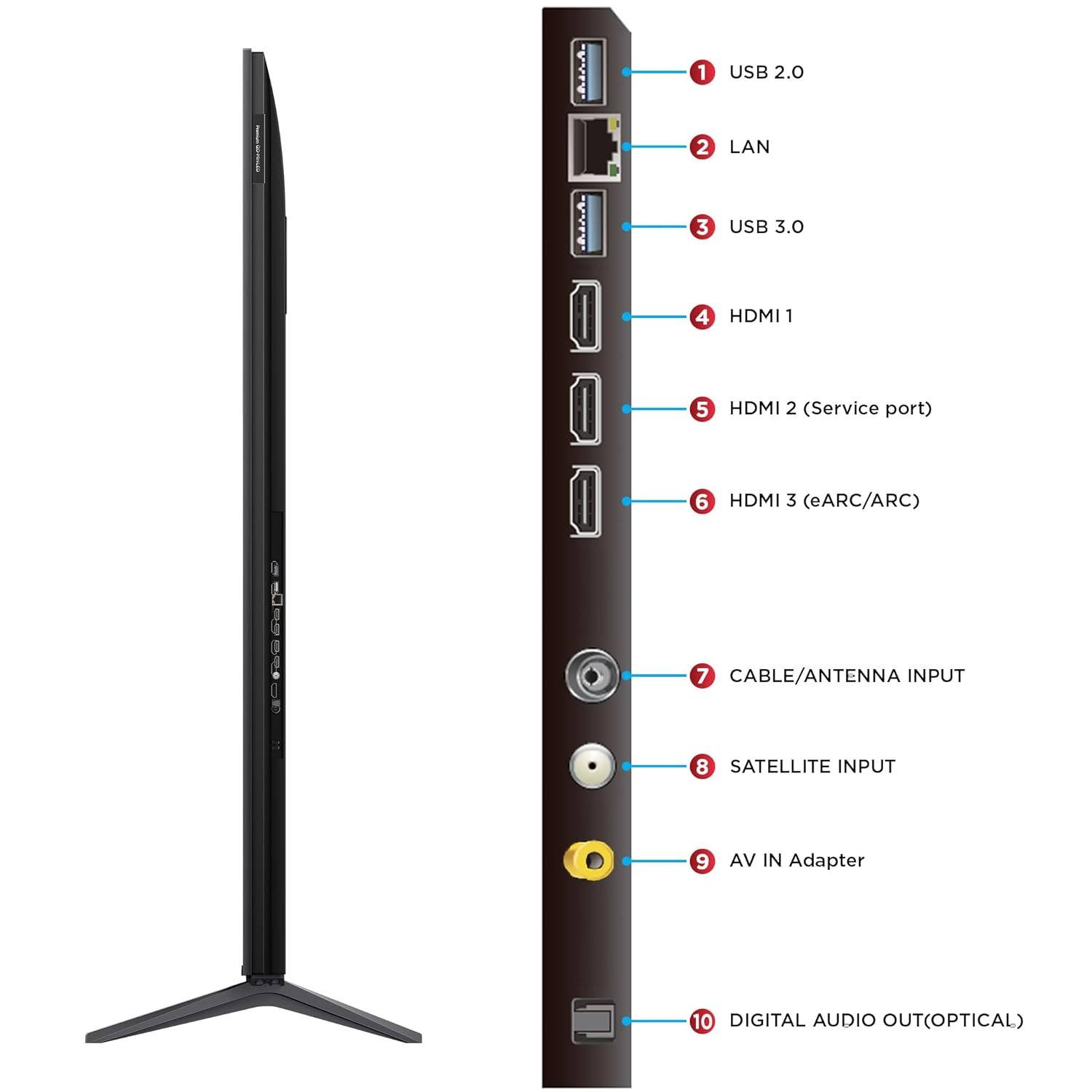 61v0aucc1pl. sl1500 TCL 164 cm (65 inches) 4K Ultra HD Smart QD-Mini LED Google TV 65C6KS