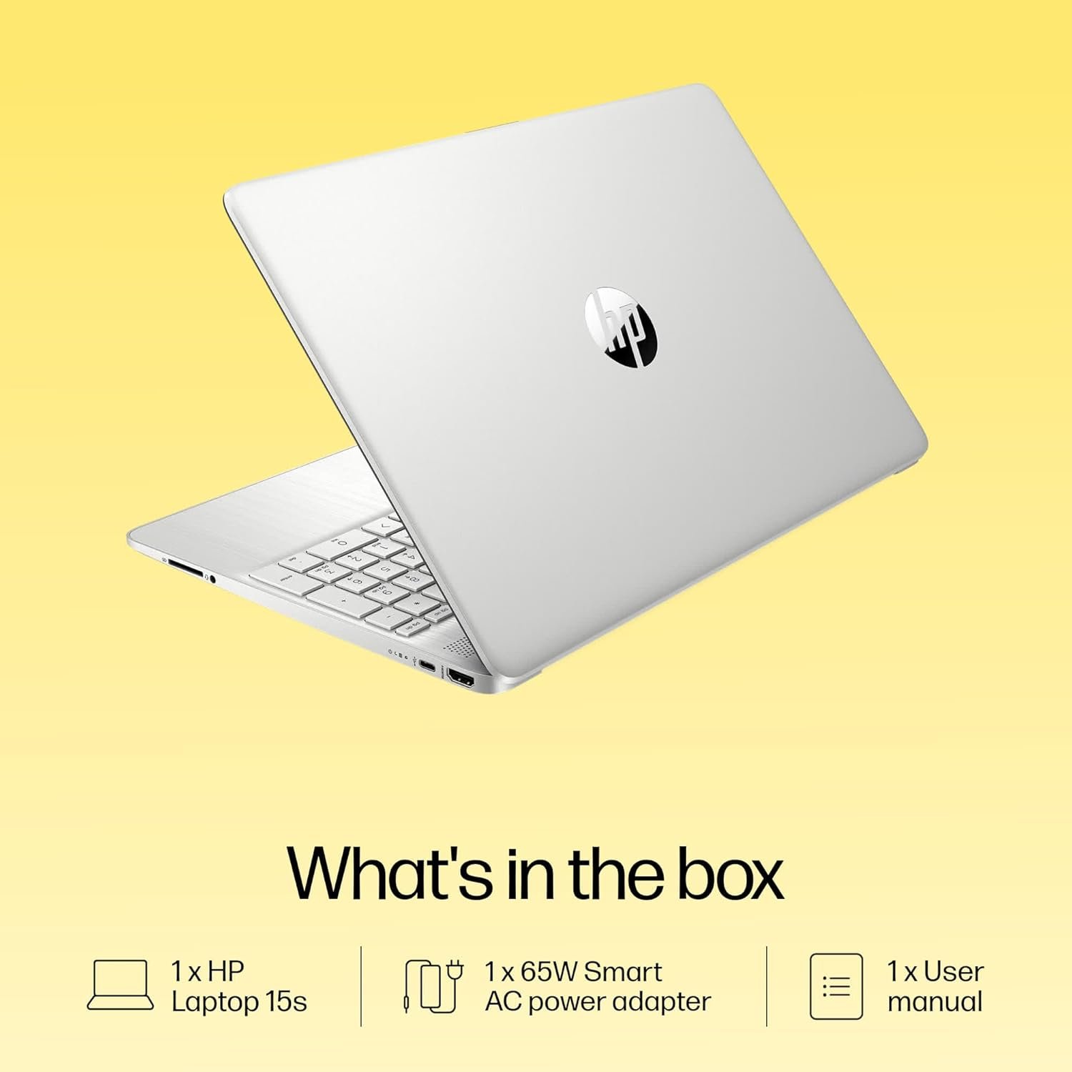 61w5xdtxrl. sl1500 HP 15s, AMD Ryzen 3 5300U, 8GB DDR4, 512GB SSD, 15.6-inch(39.6cm), Anti-Glare, FHD Laptop, AMD Radeon Graphics, 720p HD Camera, Dual Speakers (Win 11, Office 21, Silver, 1.69kg) eq2212AU
