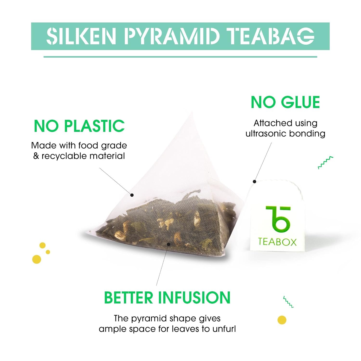 71fucy9wm6l. sl1500 Teabox Premium Green Tea With Dandelion Roots | Whole Leaf & 0% Bitterness | Green Tea From The Himalayas | 25 Tea Bags (Low Caffeine)