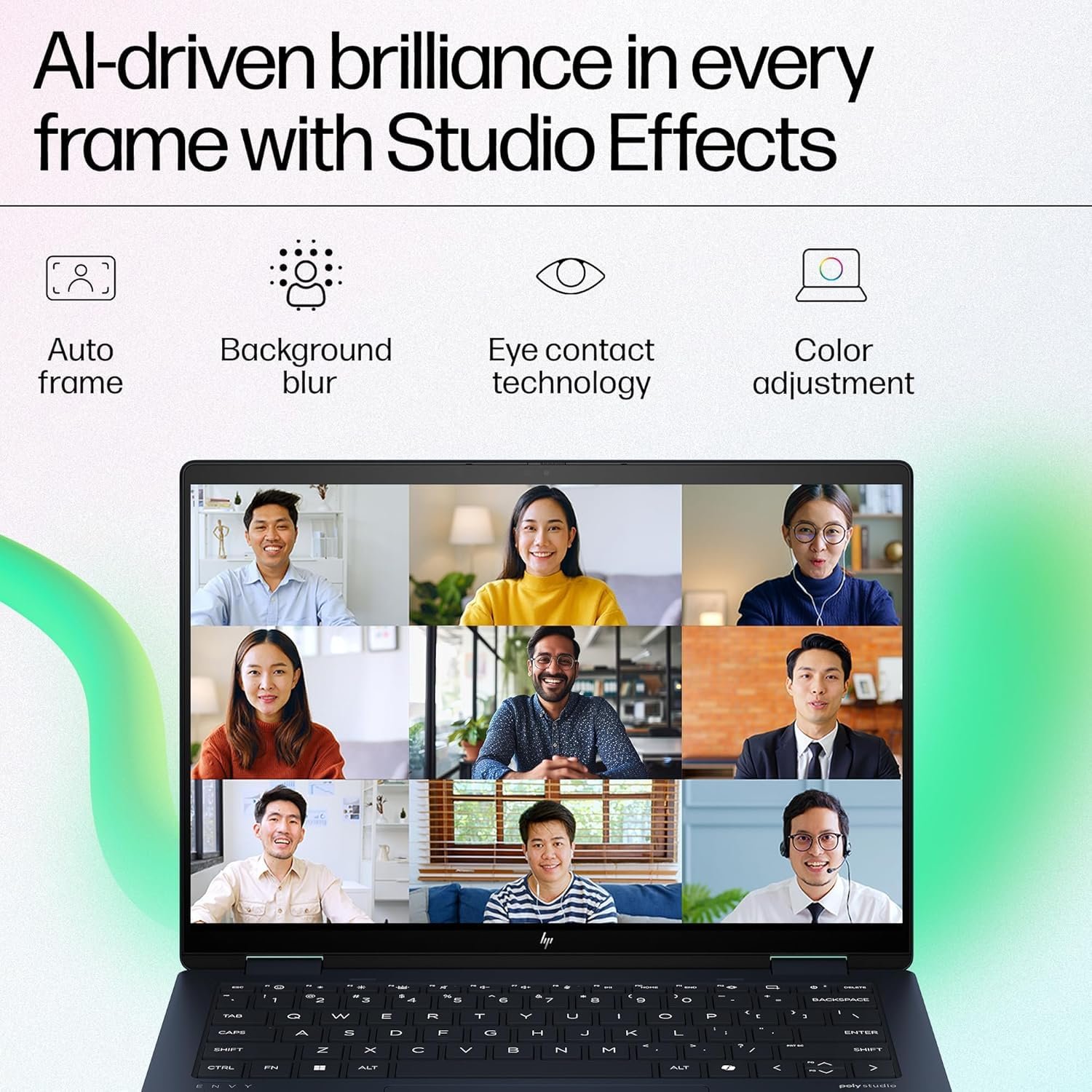 71zwcnpqe3l. sl1500 HP Envy x360 AI Laptop, Intel Core Ultra 5 125U, 12 TOPS, 16GB LPDDR5, 512GB SSD, (Win11, Office24, Blue, 1.44 kg) Touchscreen, 3K, OLED, 14-inch (35.6cm), Integrated graphics, 5MP IR camera, fc0178TU