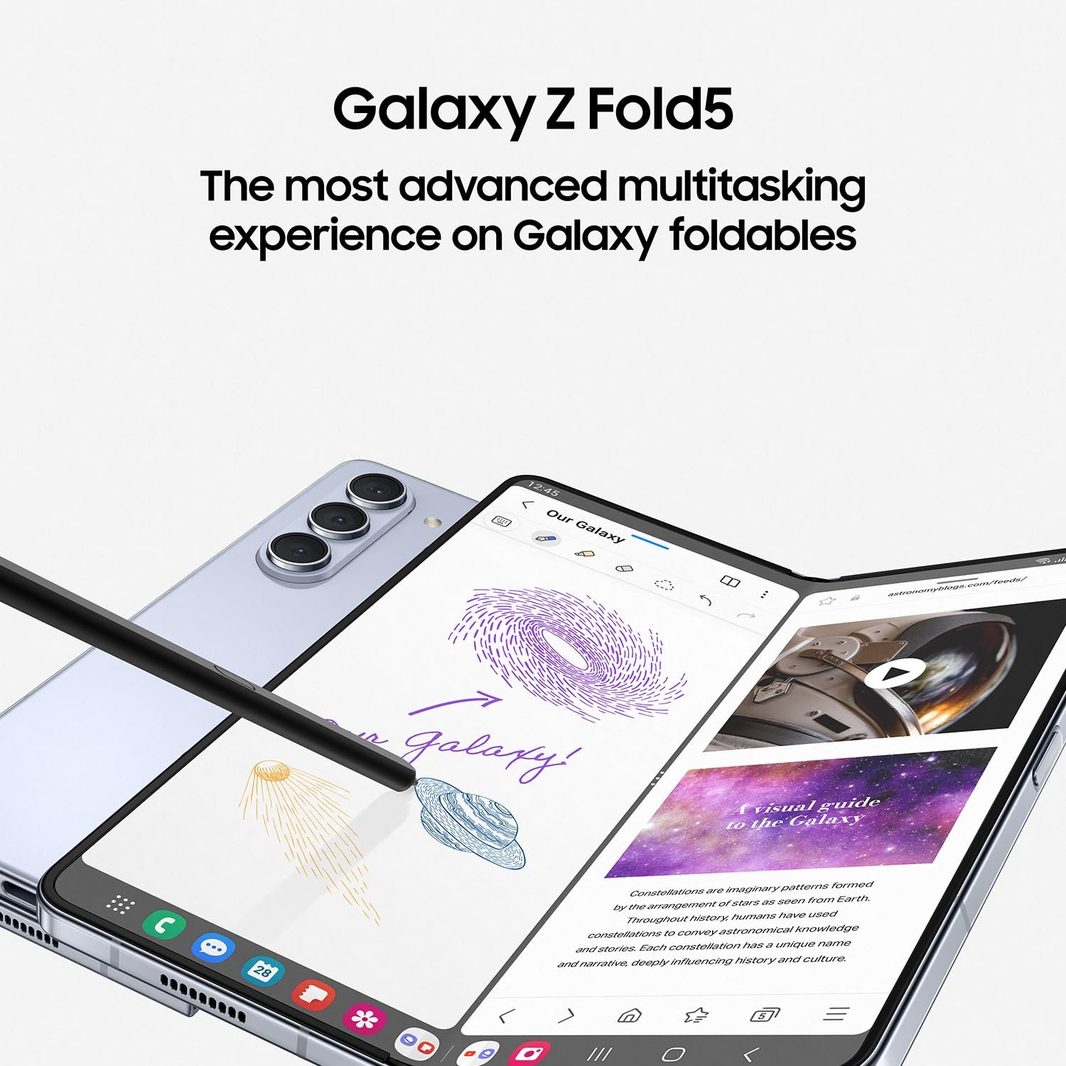 71ad7cnkttl. sl1500 1774306567 2164 Samsung Galaxy Z Fold5 5G AI Smartphone (Black, 12GB RAM, 256GB Storage)