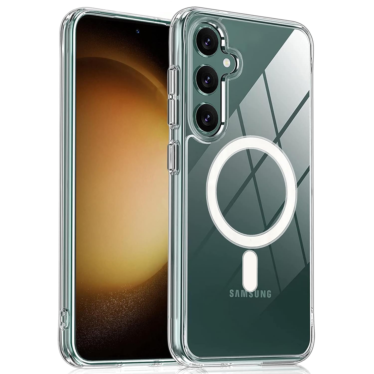 Zapcase Back Case Cover for Samsung Galaxy A55 5G | Compatible for Samsung Galaxy A55 5G Back Cover | Scratch-Resistant Back Cover | Clear Zapcase Back Case Cover for Samsung Galaxy A55 5G | Compatible for Samsung Galaxy A55 5G Back Cover | Scratch-Resistant Back Cover | Clear
